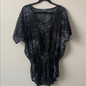 Express sheer shirt